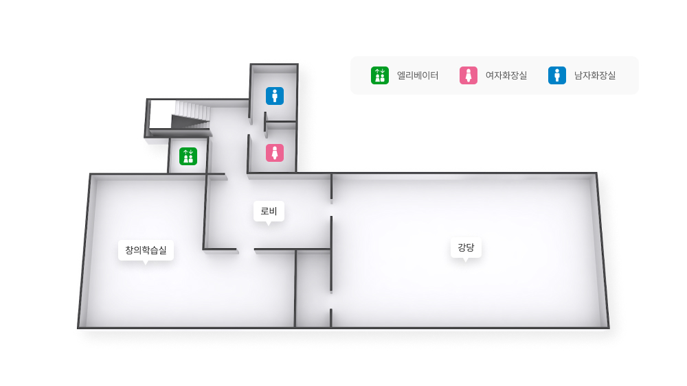 전민평생학습센터 4층 배치도 이미지로 자세한 내용은 하단에 있습니다.